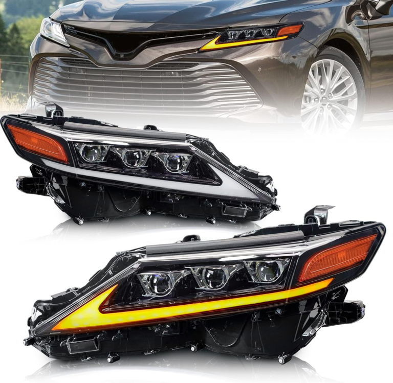 New Style Modified Upgrade Full LED Projector Headlight Headlamp with Sequential Turn Signal for TOYOTA camry 2018-2021 2020